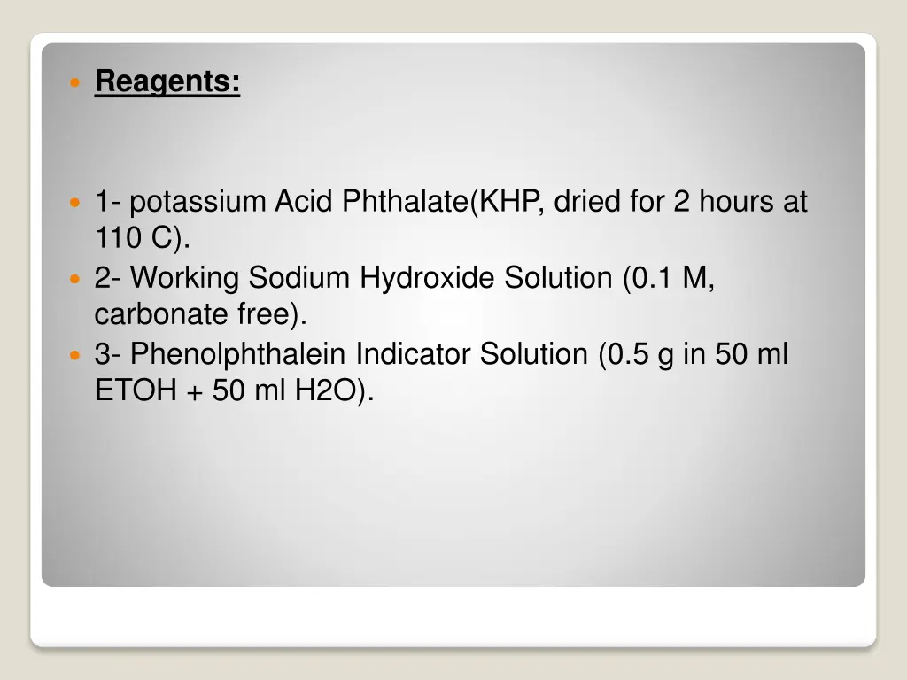 reagents