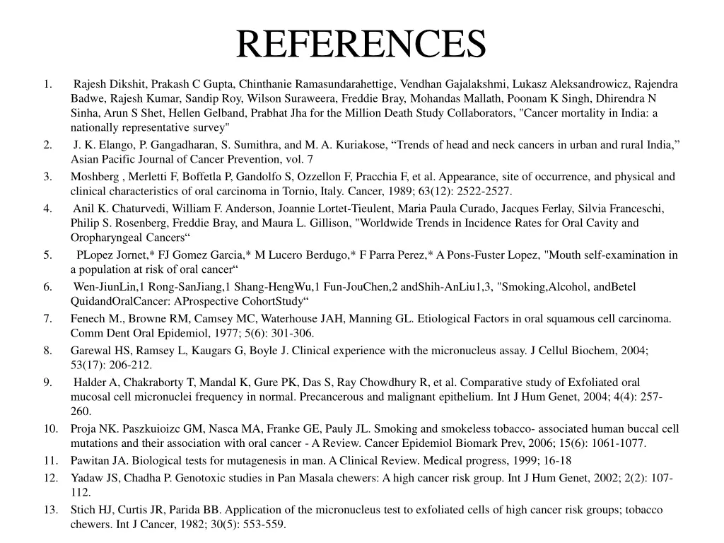 references