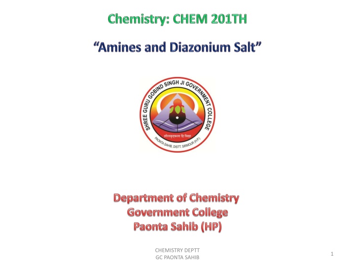 chemistry deptt gc paonta sahib