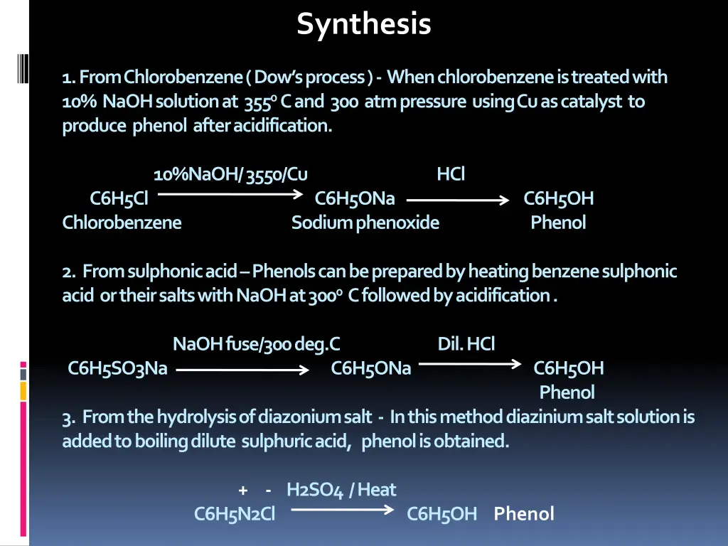 synthesis