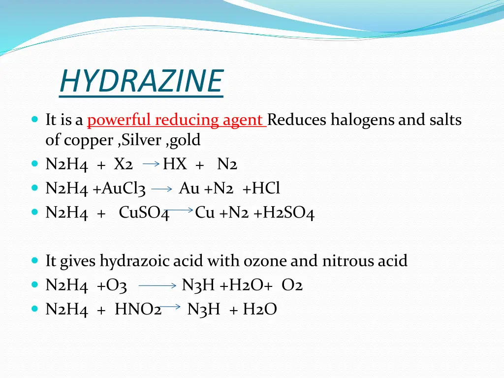 hydrazine