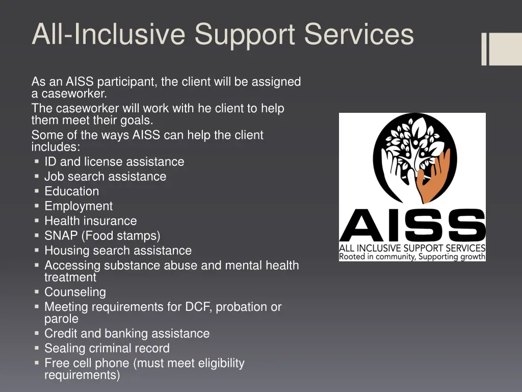 all inclusive support services