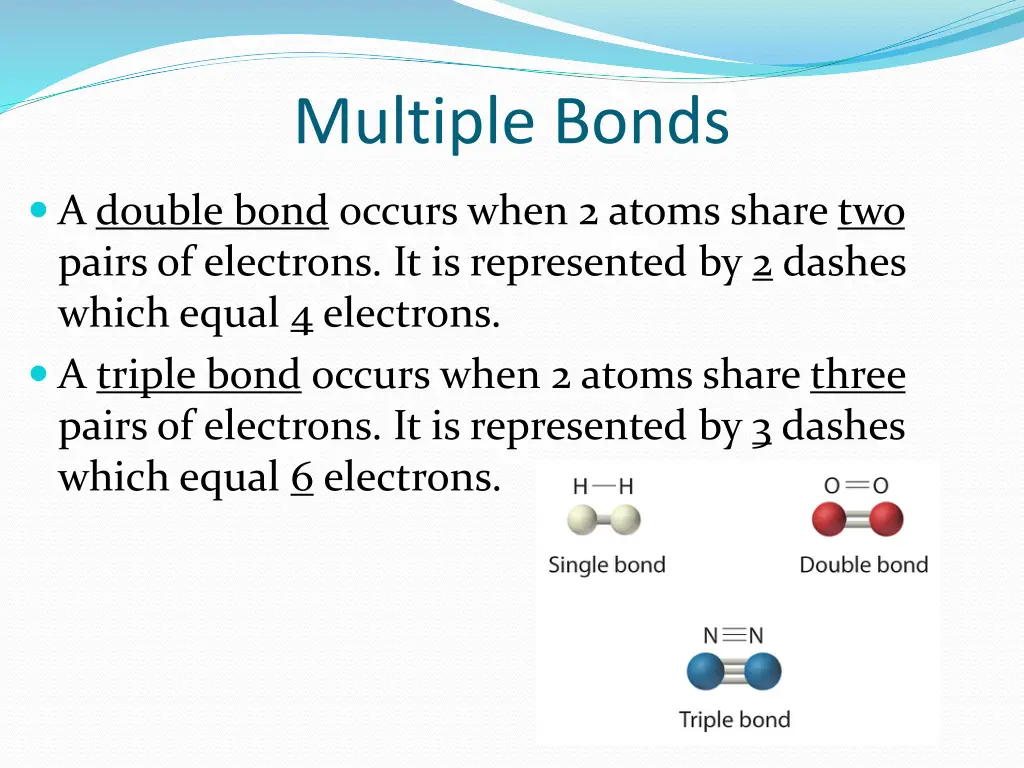 multiple bonds