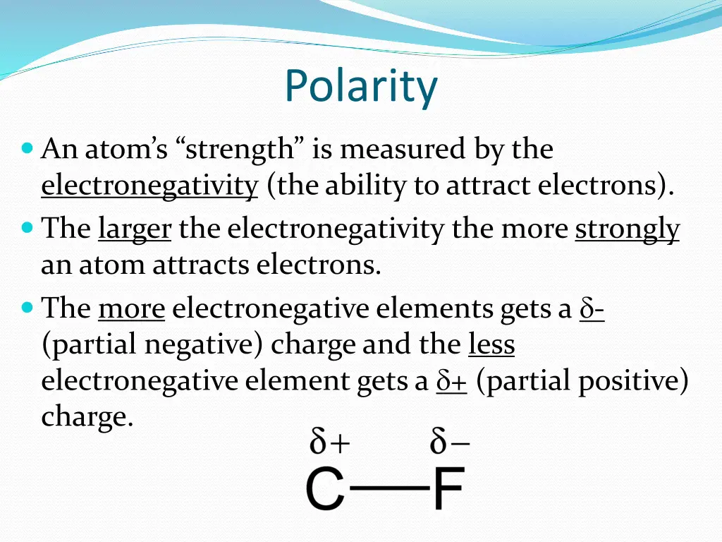 polarity