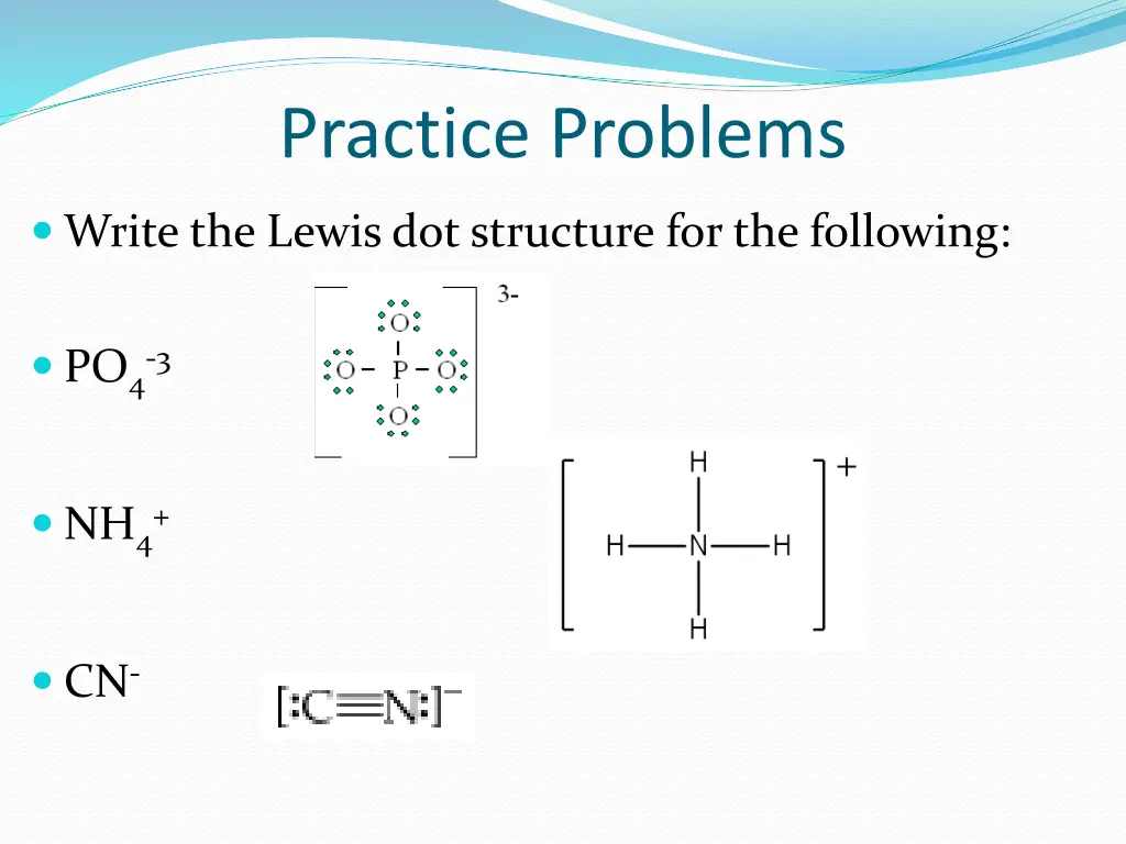 practice problems 2