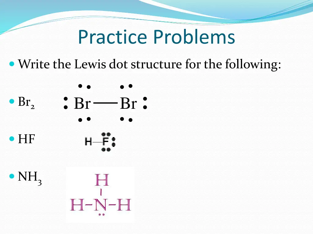 practice problems