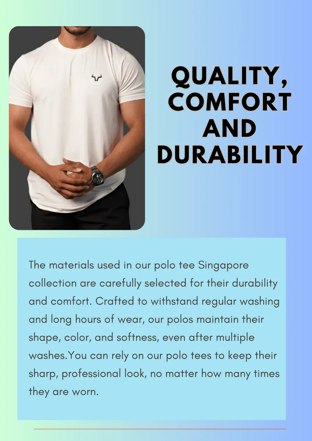 quality comfort and durability durability