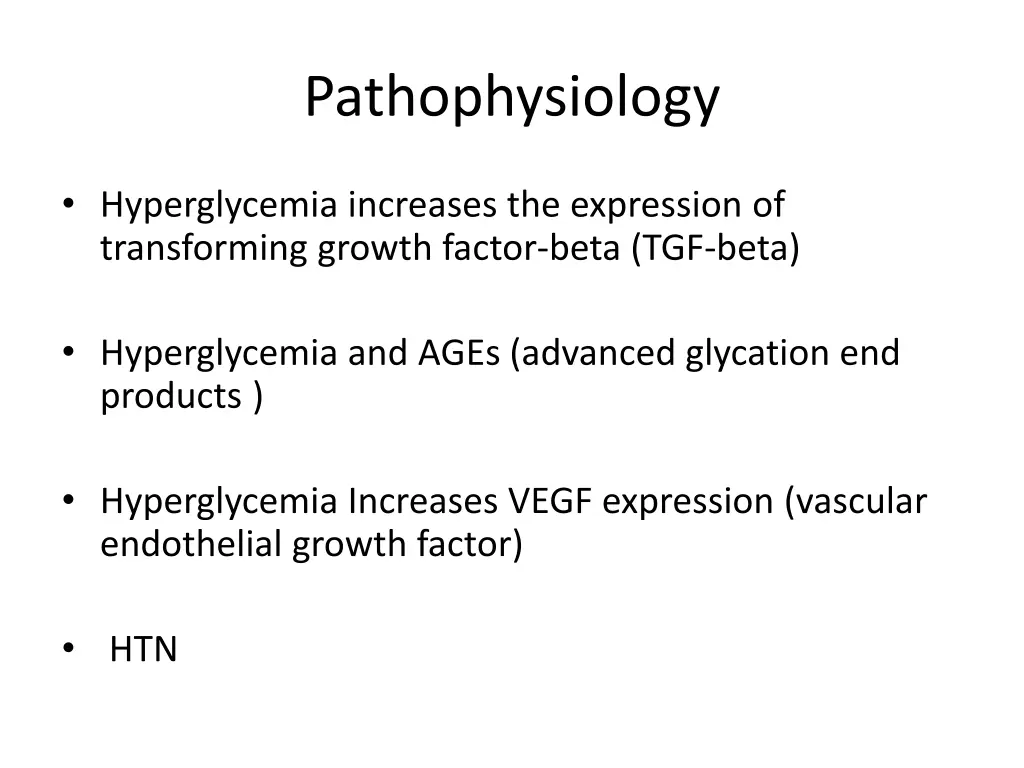 pathophysiology 1