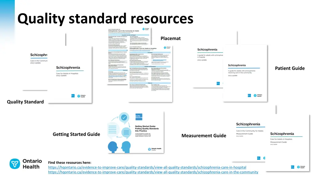 quality standard resources