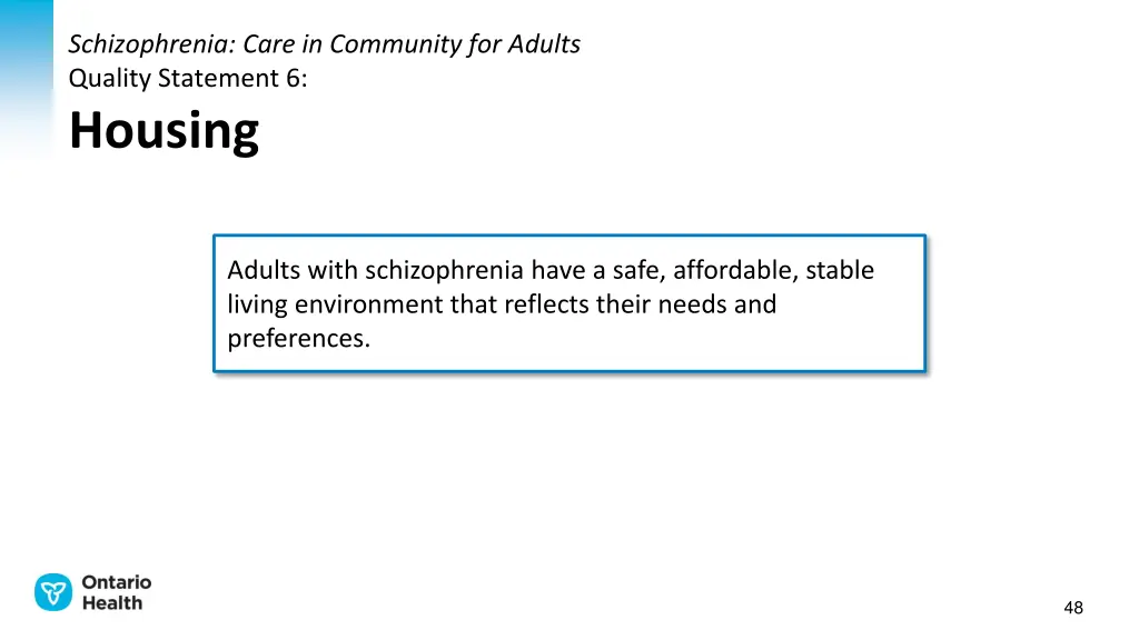 schizophrenia care in community for adults 5