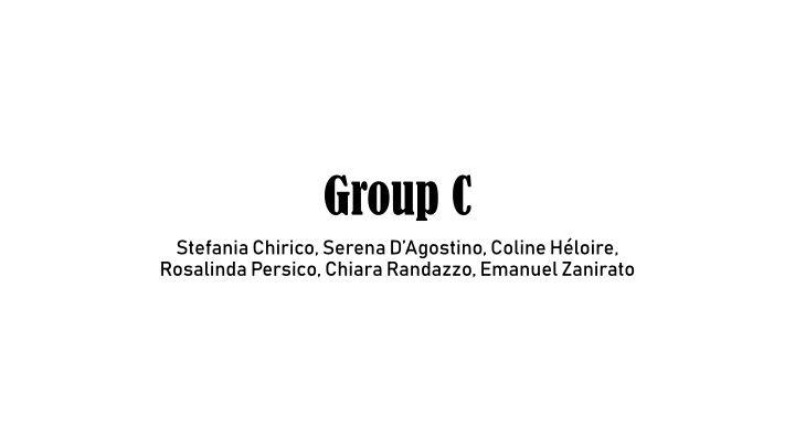 group c