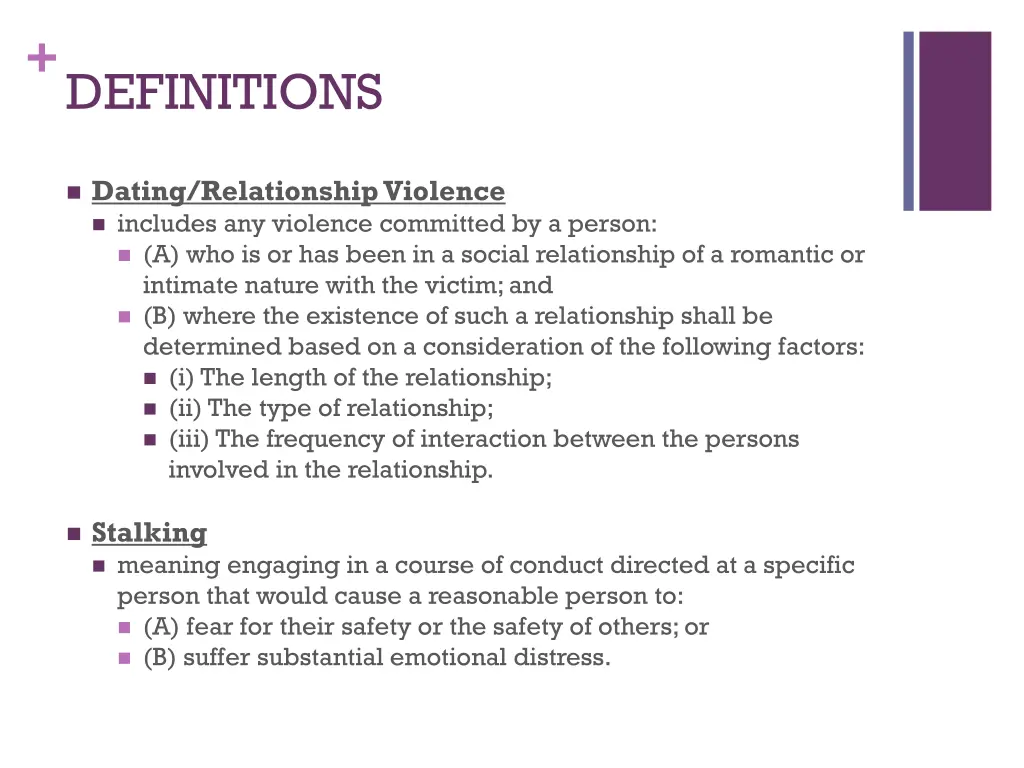 definitions