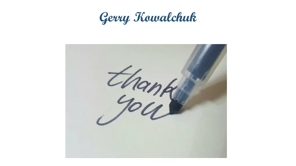 gerry kowalchuk