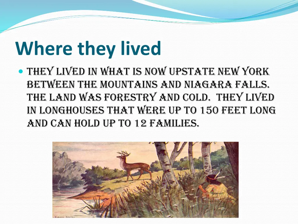 where they lived