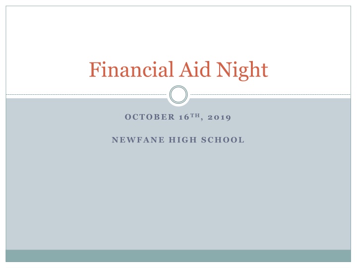 financial aid night