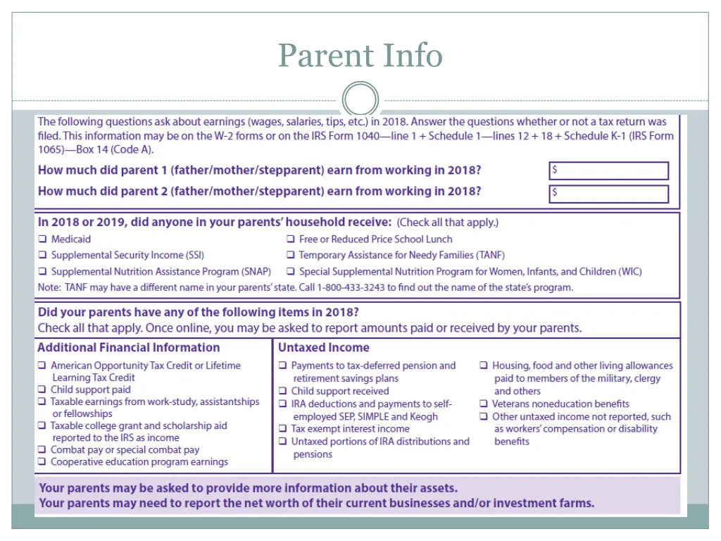 parent info 1