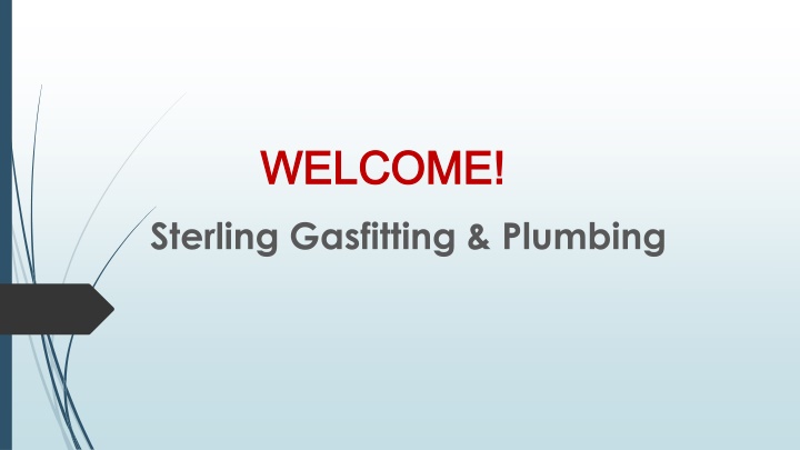 welcome welcome sterling gasfitting plumbing