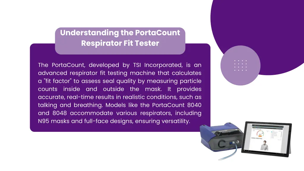 understanding the portacount respirator fit tester