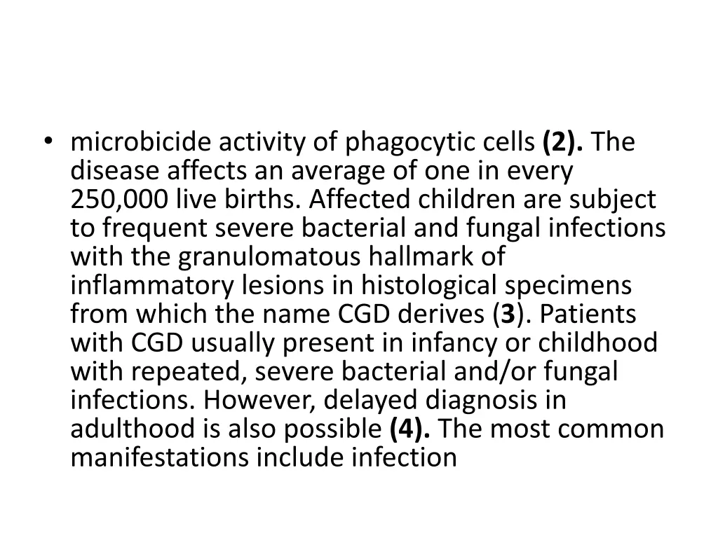 microbicide activity of phagocytic cells