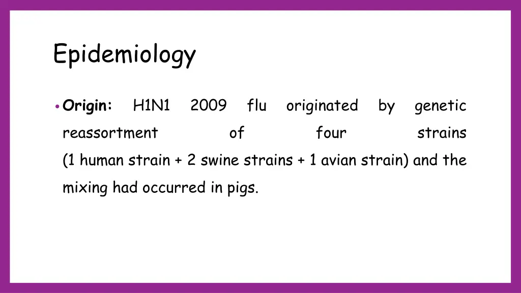 epidemiology 1