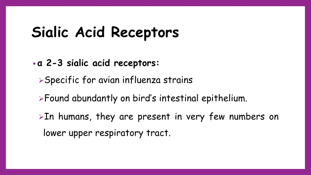 sialic acid receptors 1