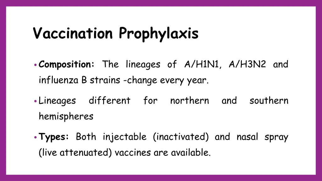 vaccination prophylaxis 2