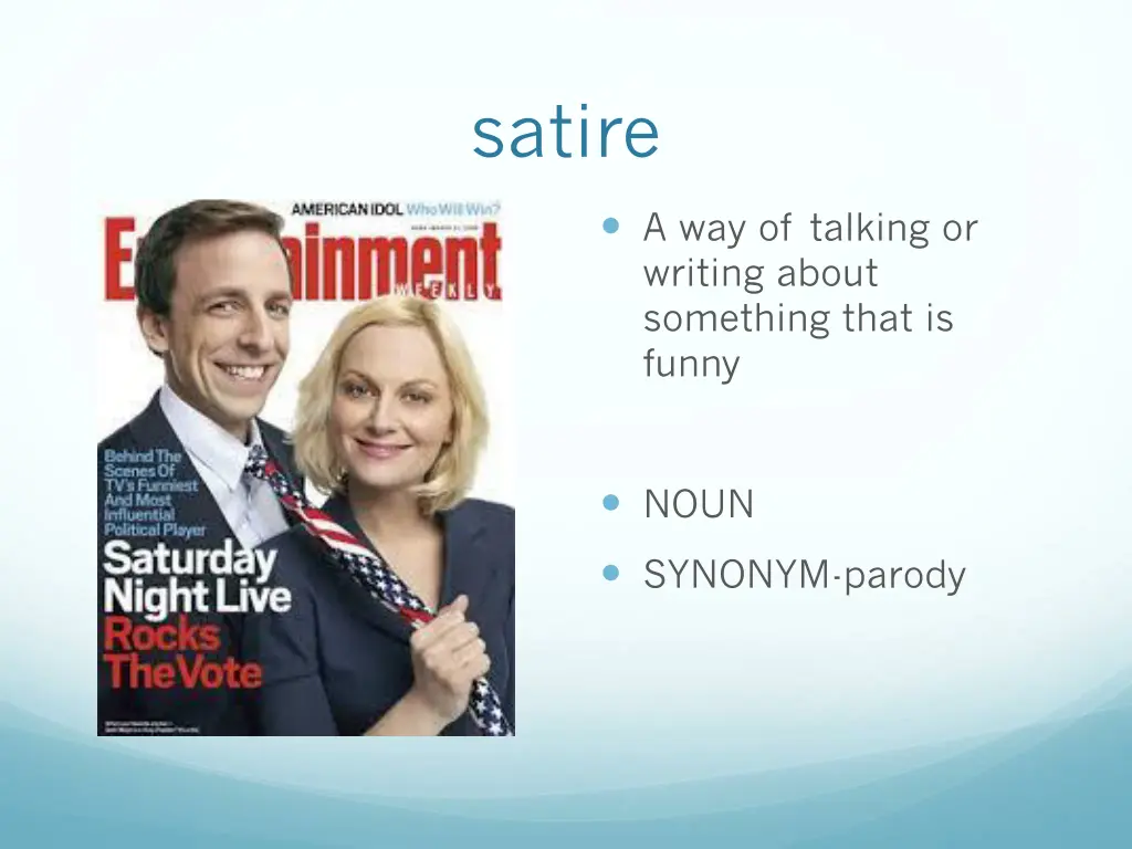 satire