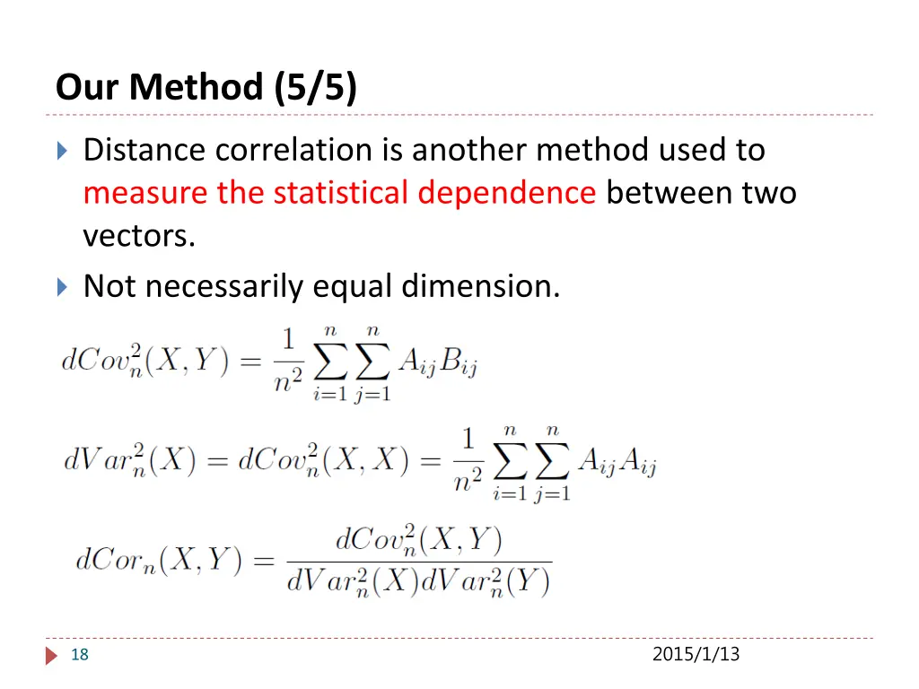 our method 5 5