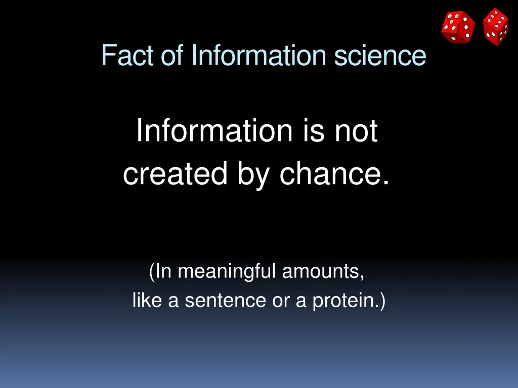 fact of information science