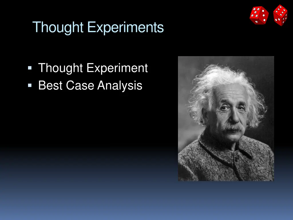 thought experiments