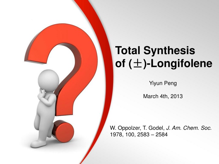 total synthesis of longifolene