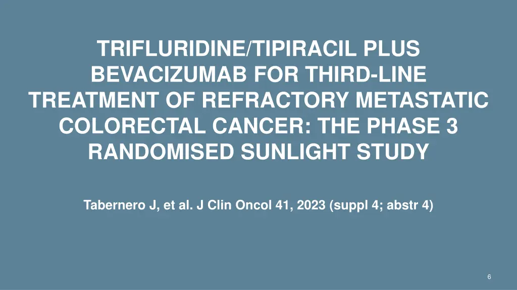 trifluridine tipiracil plus bevacizumab for third