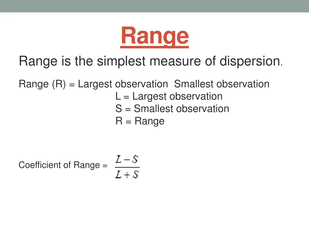 range