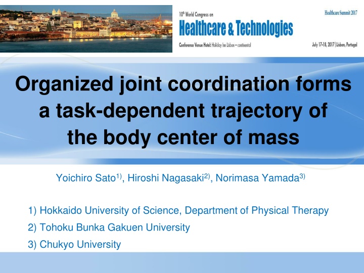organized joint coordination forms a task