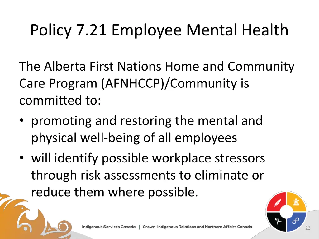 policy 7 21 employee mental health