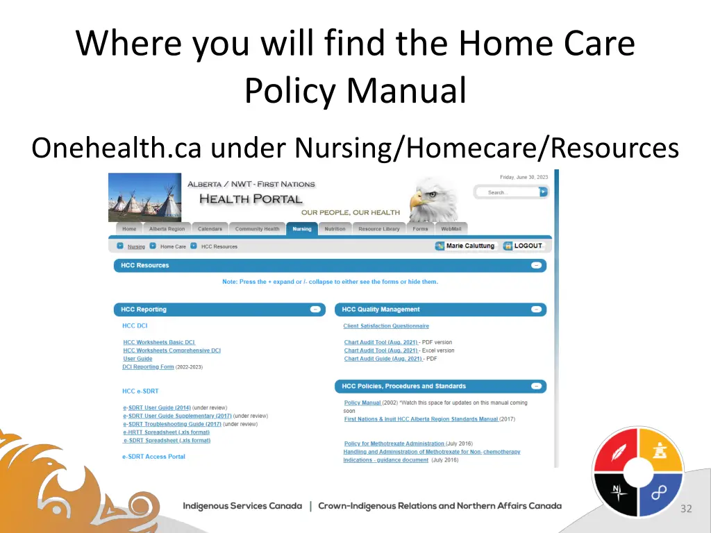 where you will find the home care policy manual