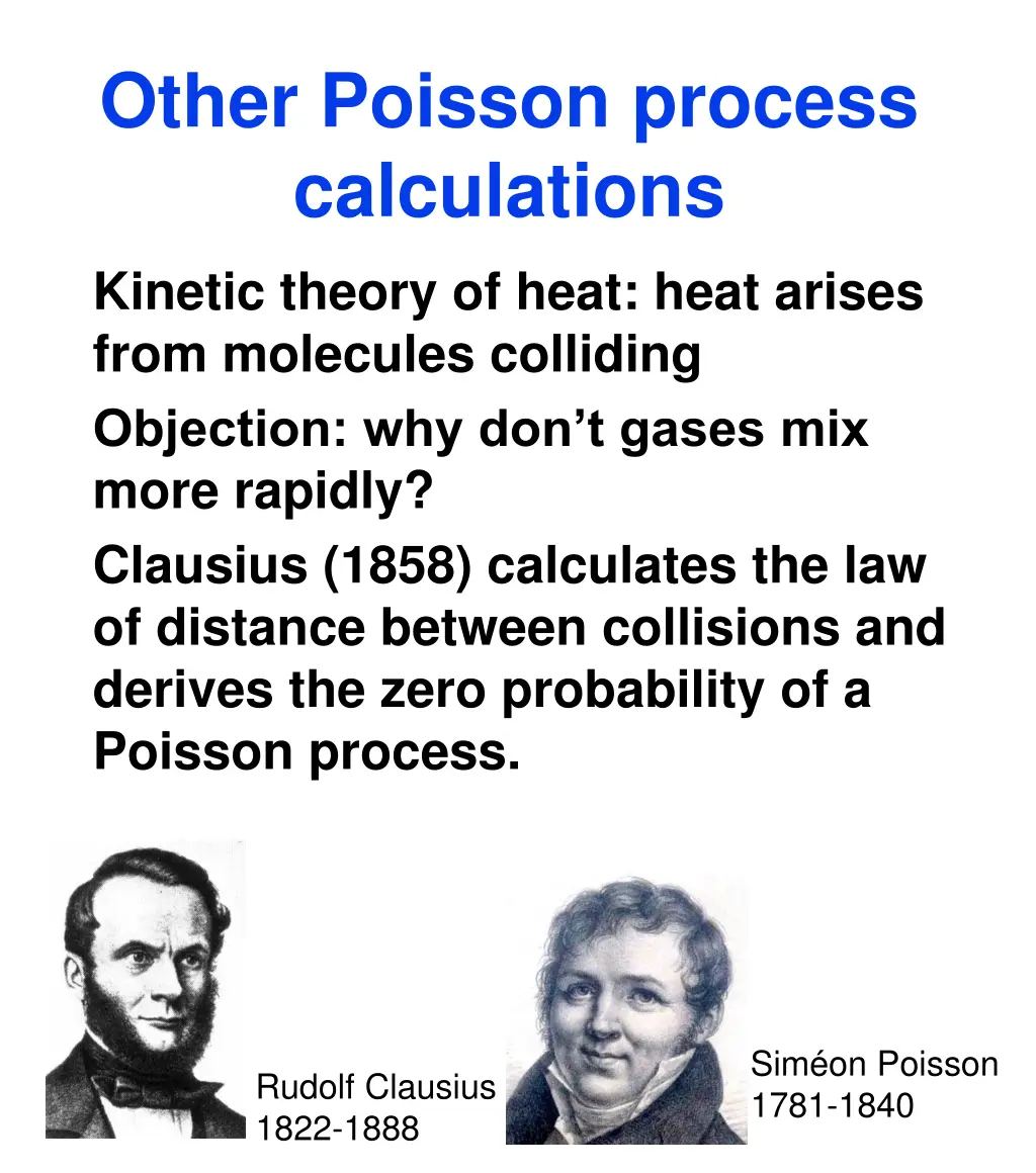 other poisson process calculations