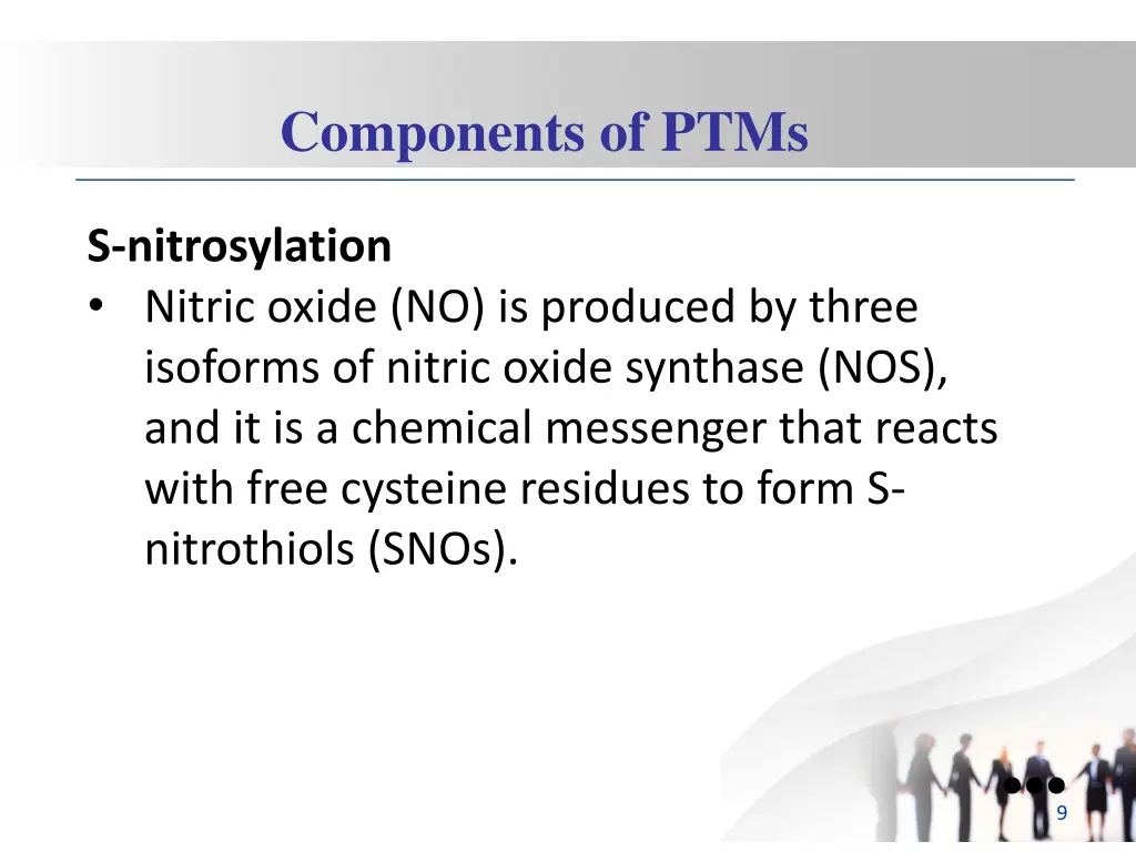 components of ptms 3