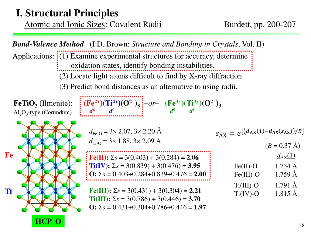 i structural principles atomic and ionic sizes 5