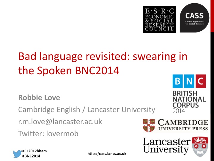 bad language revisited swearing in the spoken
