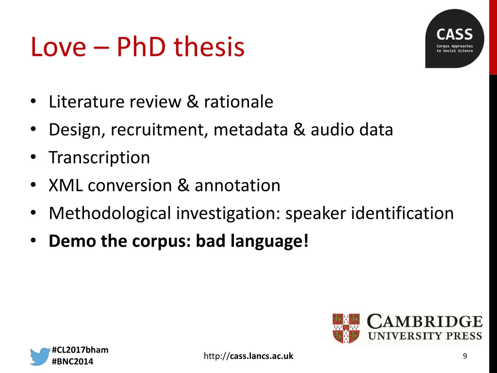 love phd thesis