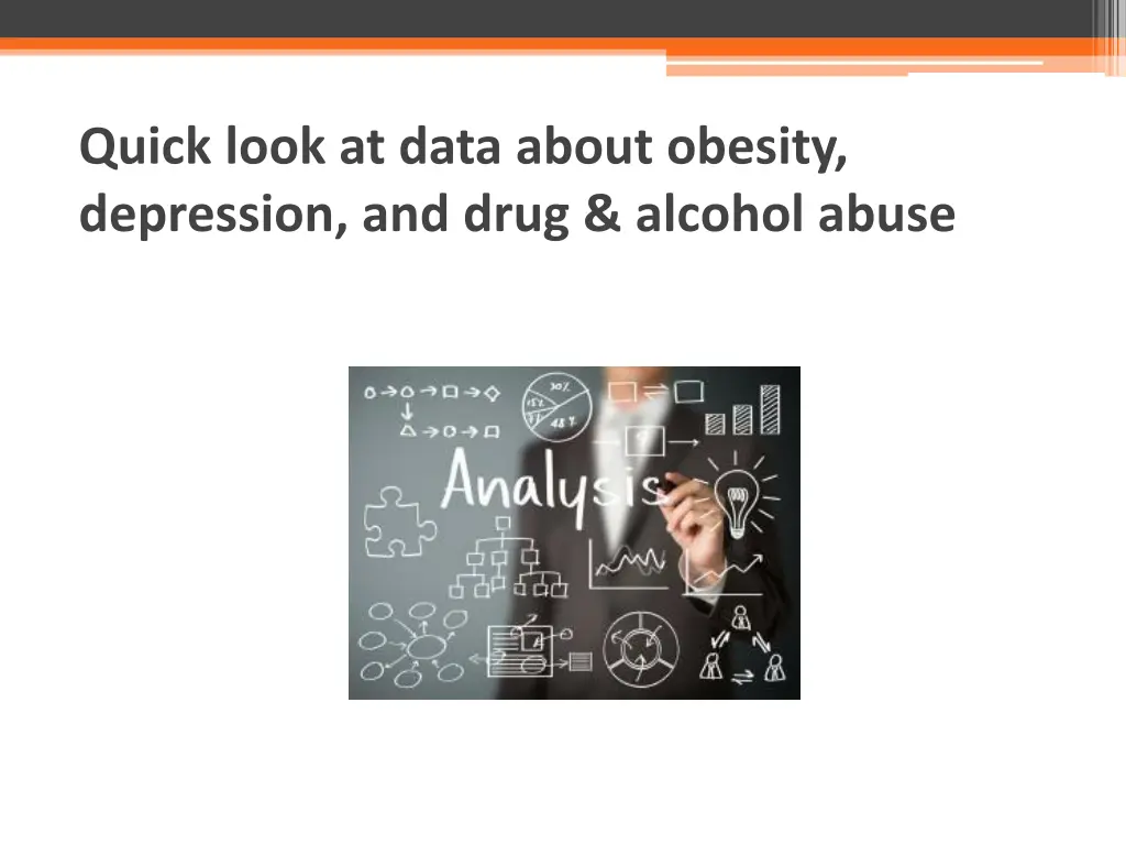quick look at data about obesity depression