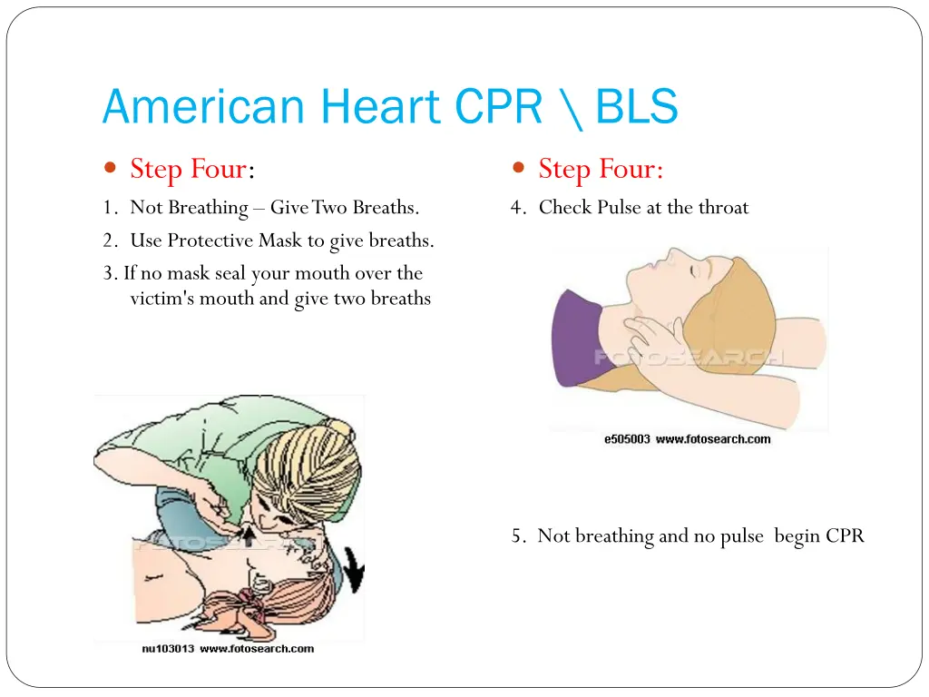 american heart cpr bls 2