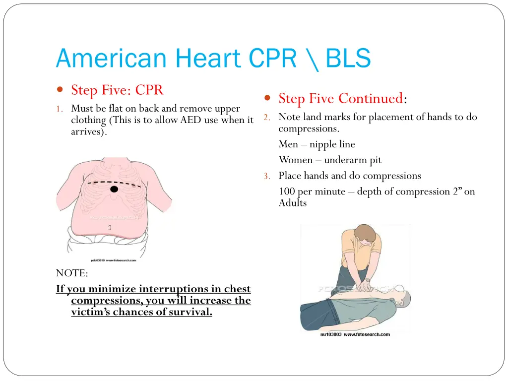 american heart cpr bls 3