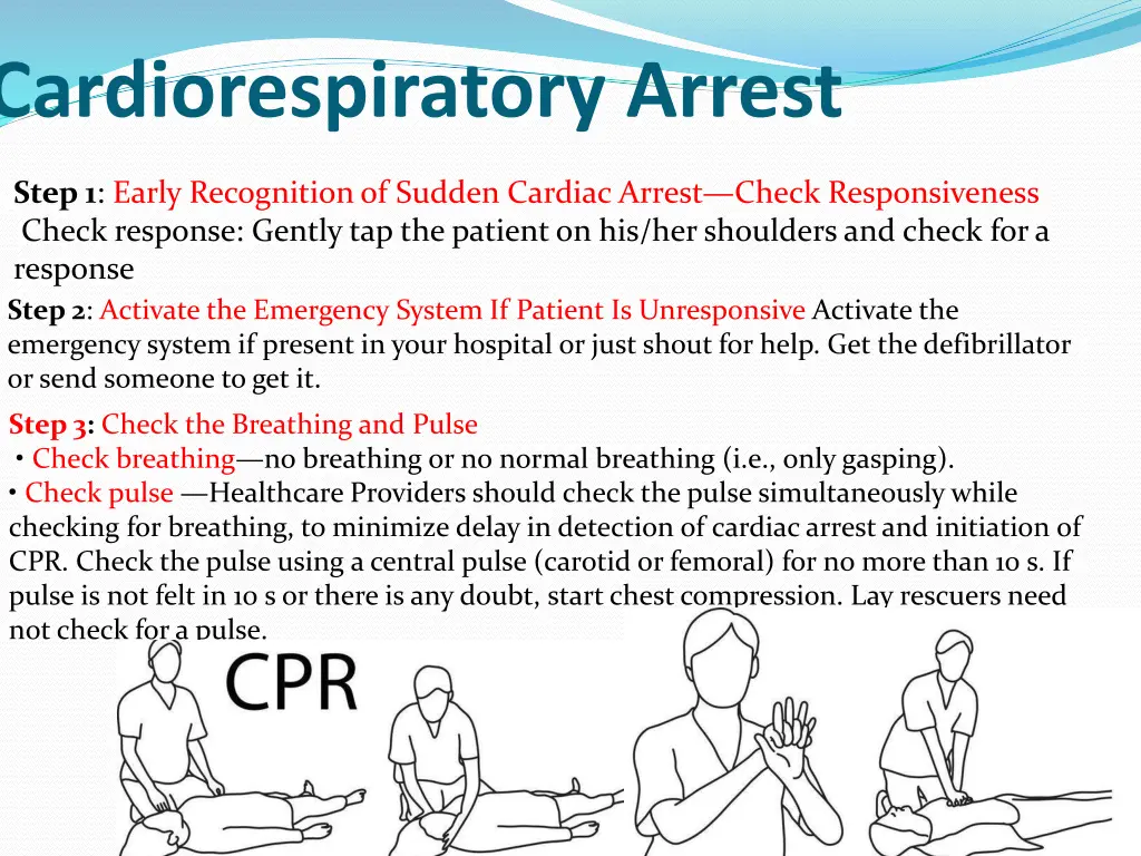 cardiorespiratory arrest