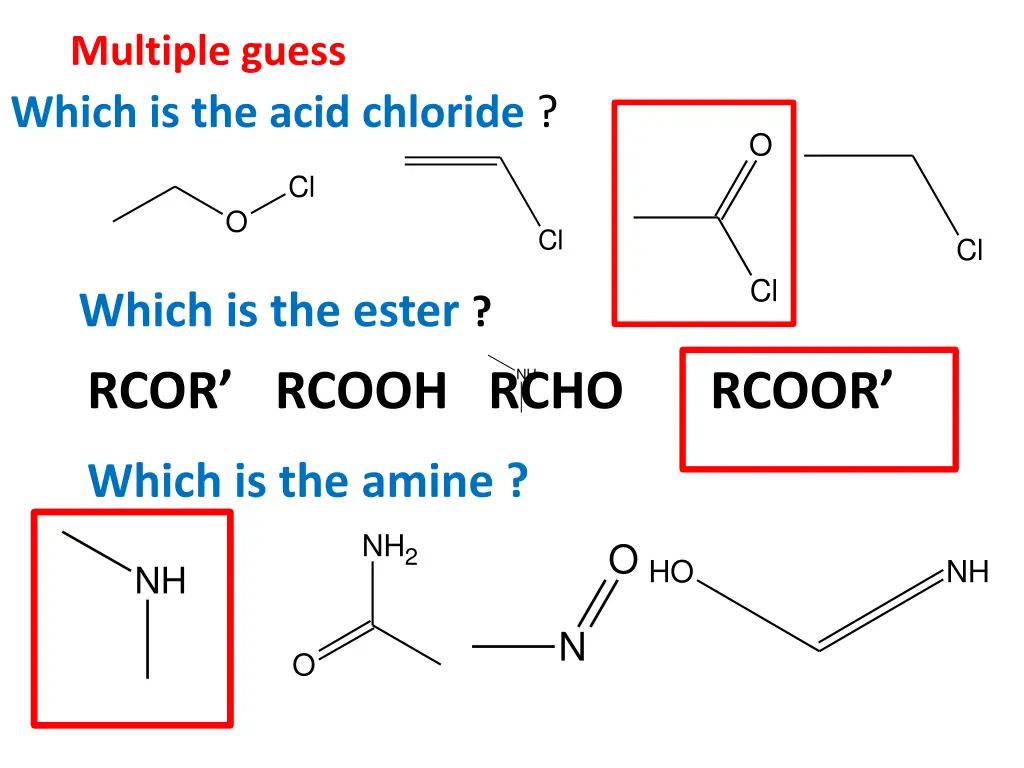 multiple guess