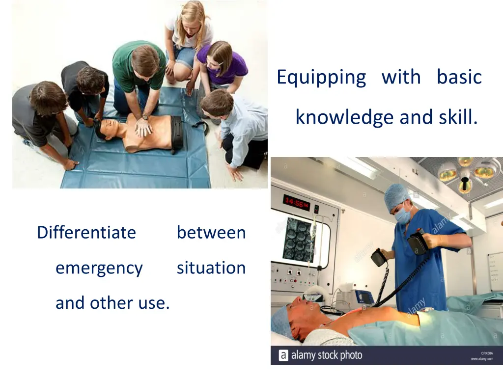 equipping with basic