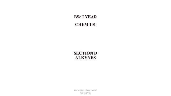 bsc i year