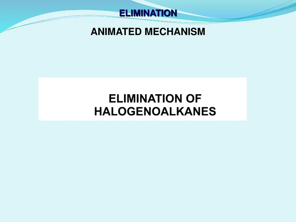 elimination 1