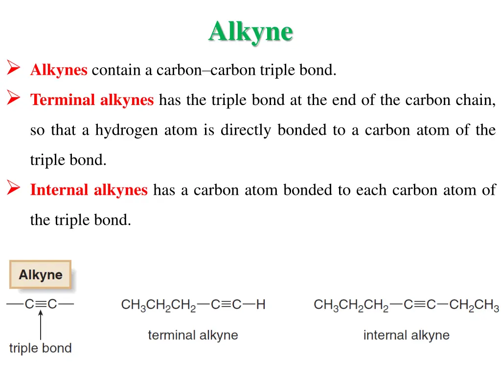 alkyne 1